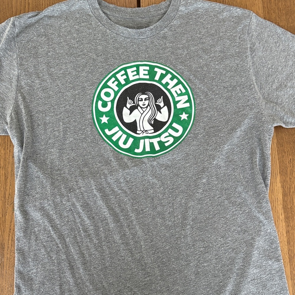Gray Jiu Jitsu Graphic T-Shirt